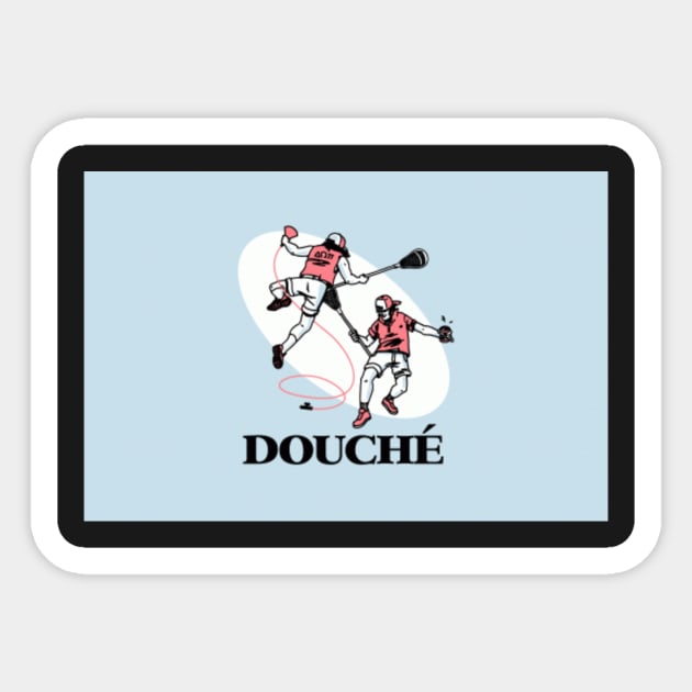 Douche Sticker by countxyz